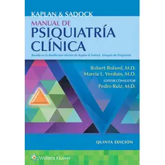 EDITORIAL MEDITERRANEO - Kaplan & Sadock. Manual de psiquiatría clínica 5ª Ed.