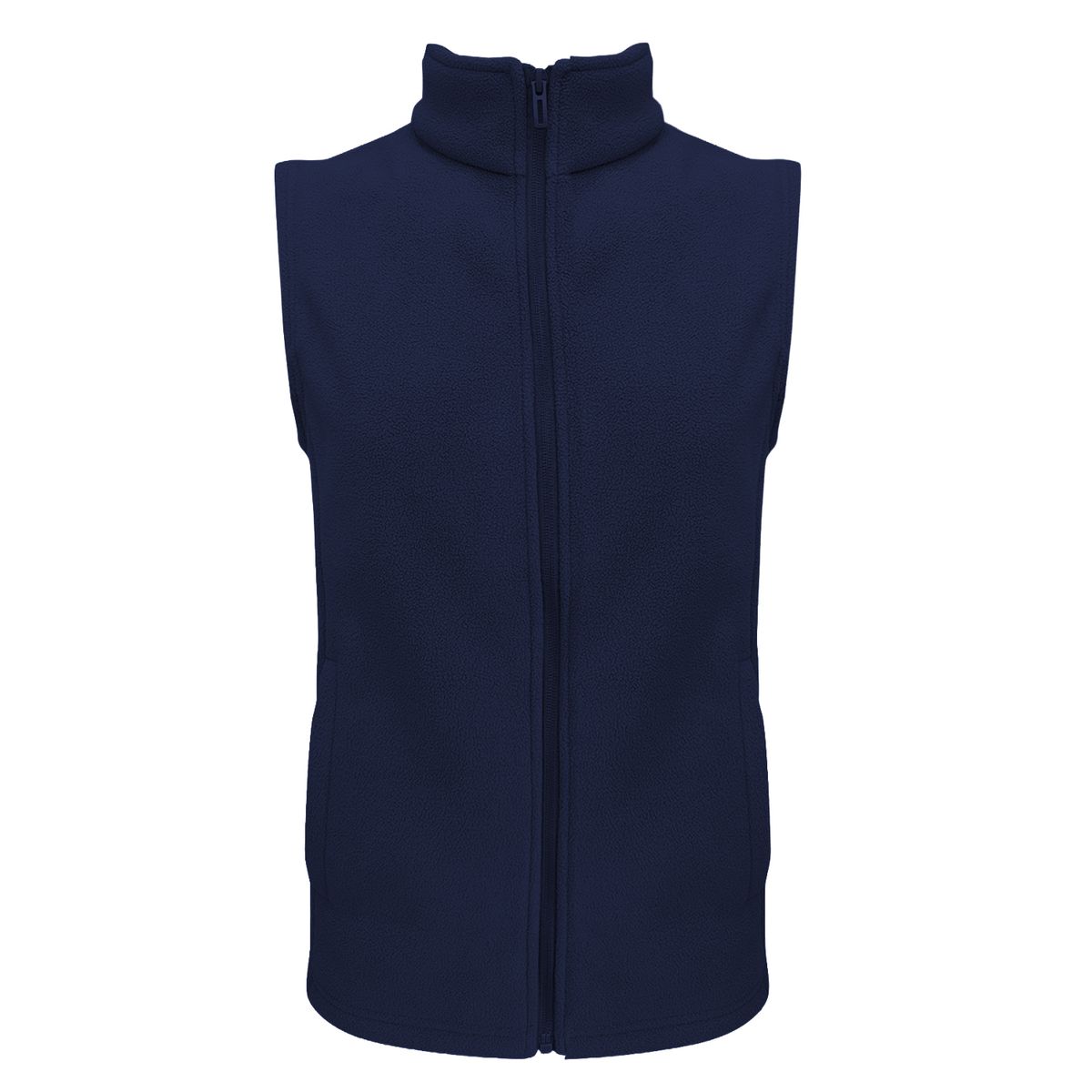 ANDESLAND OUTDOOR APPAREL - Chaleco Micropolar Liso Chilla Azul Mujer