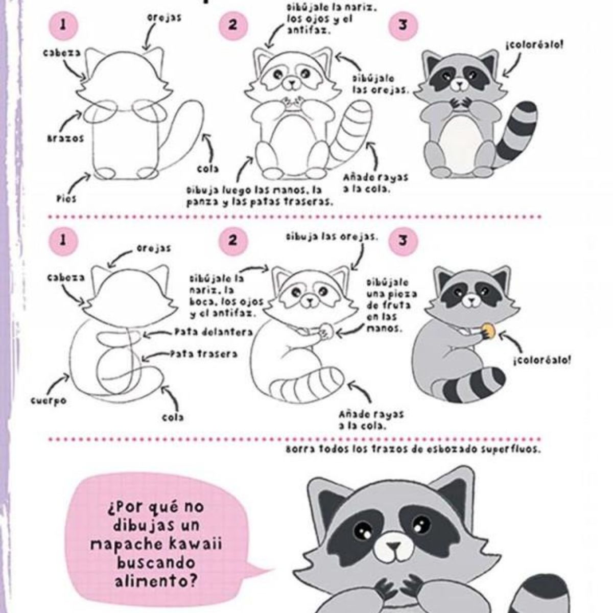 EDITORIAL CONTRAPUNTO - Dibujar kawaii animales lindos