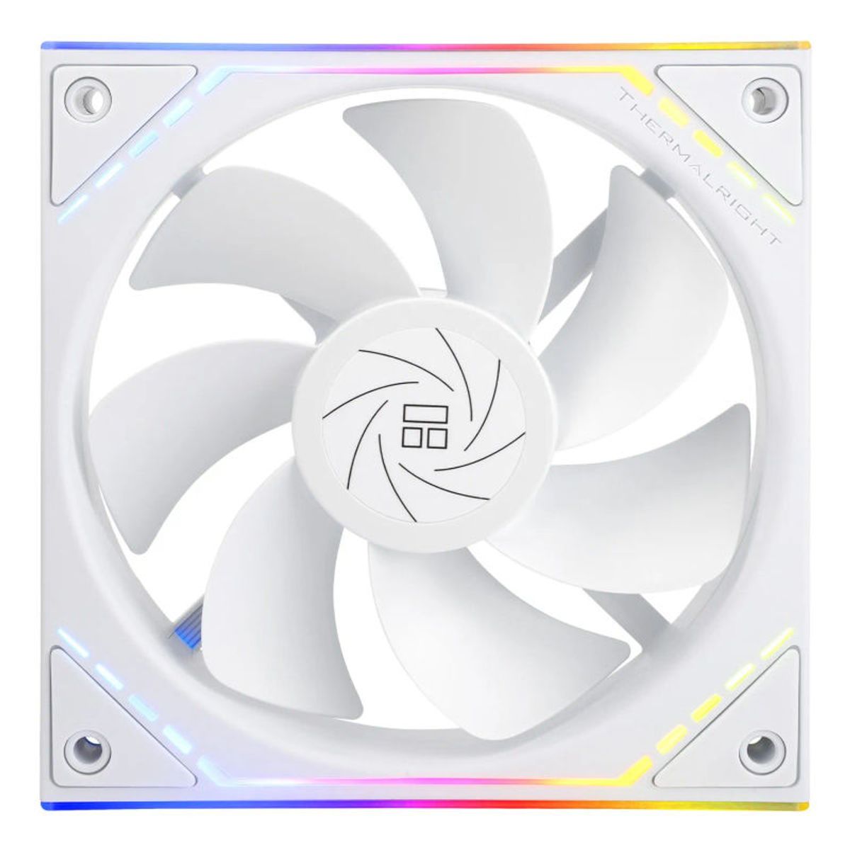 GENERICO - Thermalright Ventilador invertido Blanco TL-M12RW