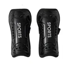 IMPOPLANET - Canilleras De Fútbol Profesionales Rígidas Con Ajuste Elástico Negro