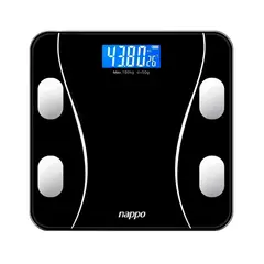 NAPPO - Balanza Body Fat Smart Bluetooth Display LCD 180Kg