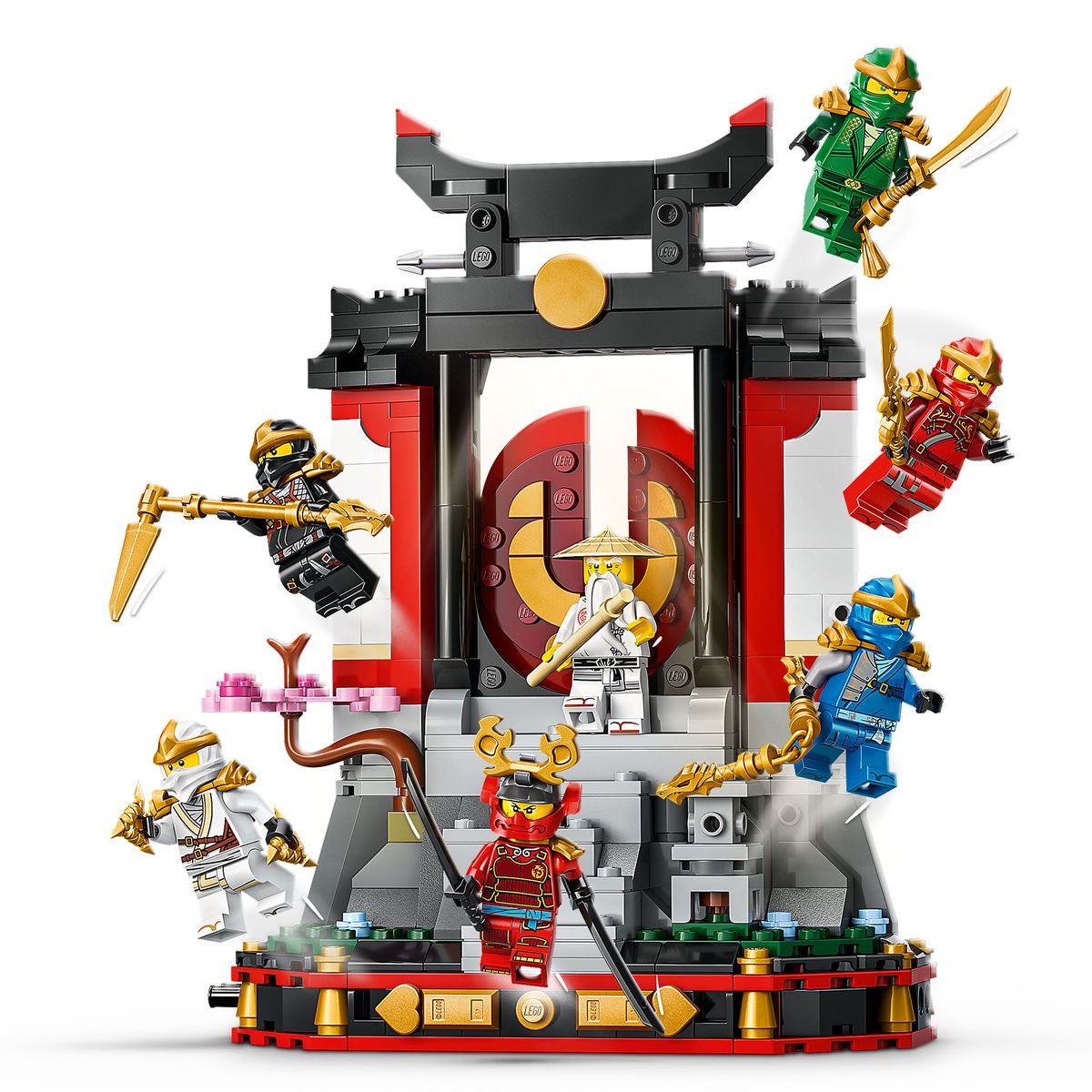LEGO - LEGO 71866 EXHIBICIÓN DE PERSONAJES NINJA: 15 ANIVERSARIO