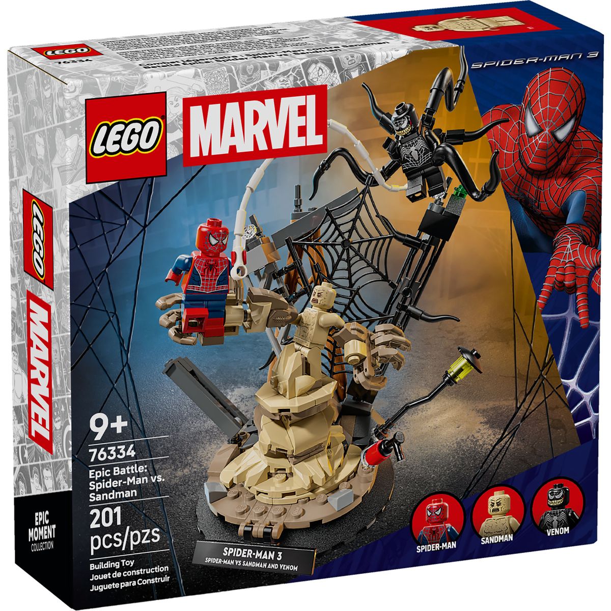 LEGO - LEGO 76334 BATALLA ÉPICA: SPIDER-MAN VS. SANDMAN