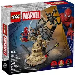 LEGO - BATALLA ÉPICA: SPIDER-MAN VS. SANDMAN SUPER HEROES 76334