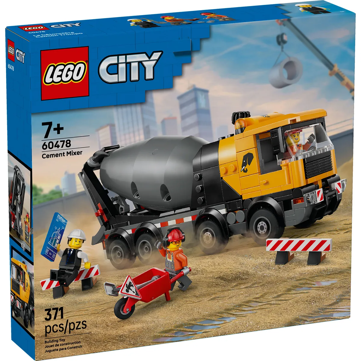 LEGO - LEGO CAMIÓN MEZCLADOR CITY 60478