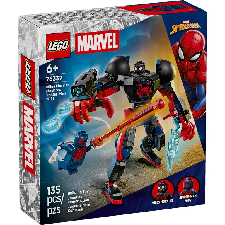 ARMADURA ROBOTICA DE MILES MORALES VS. SPIDER-MAN 2099