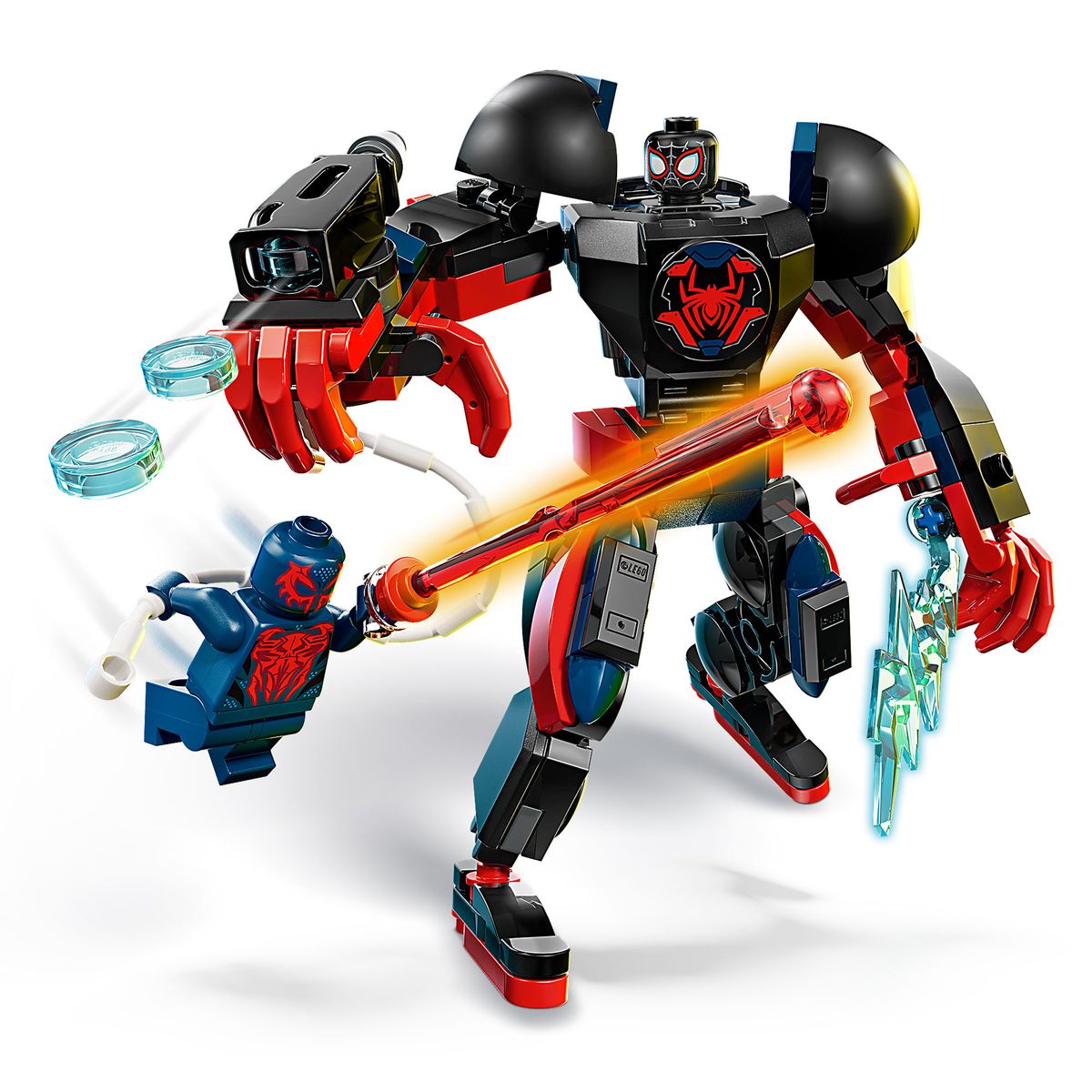 LEGO - ARMADURA ROBÓTICA DE MILES MORALES VS. SPIDER-MAN 2099