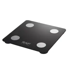 RAF - Báscula De Baño Digital Automático R10022 Negro