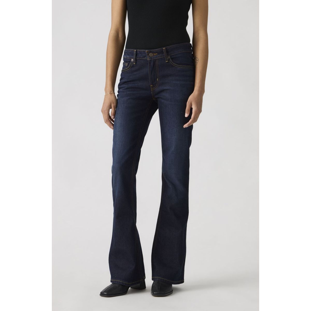 LEVIS - Jeans Mujer Low Slim Boot Azul Levis