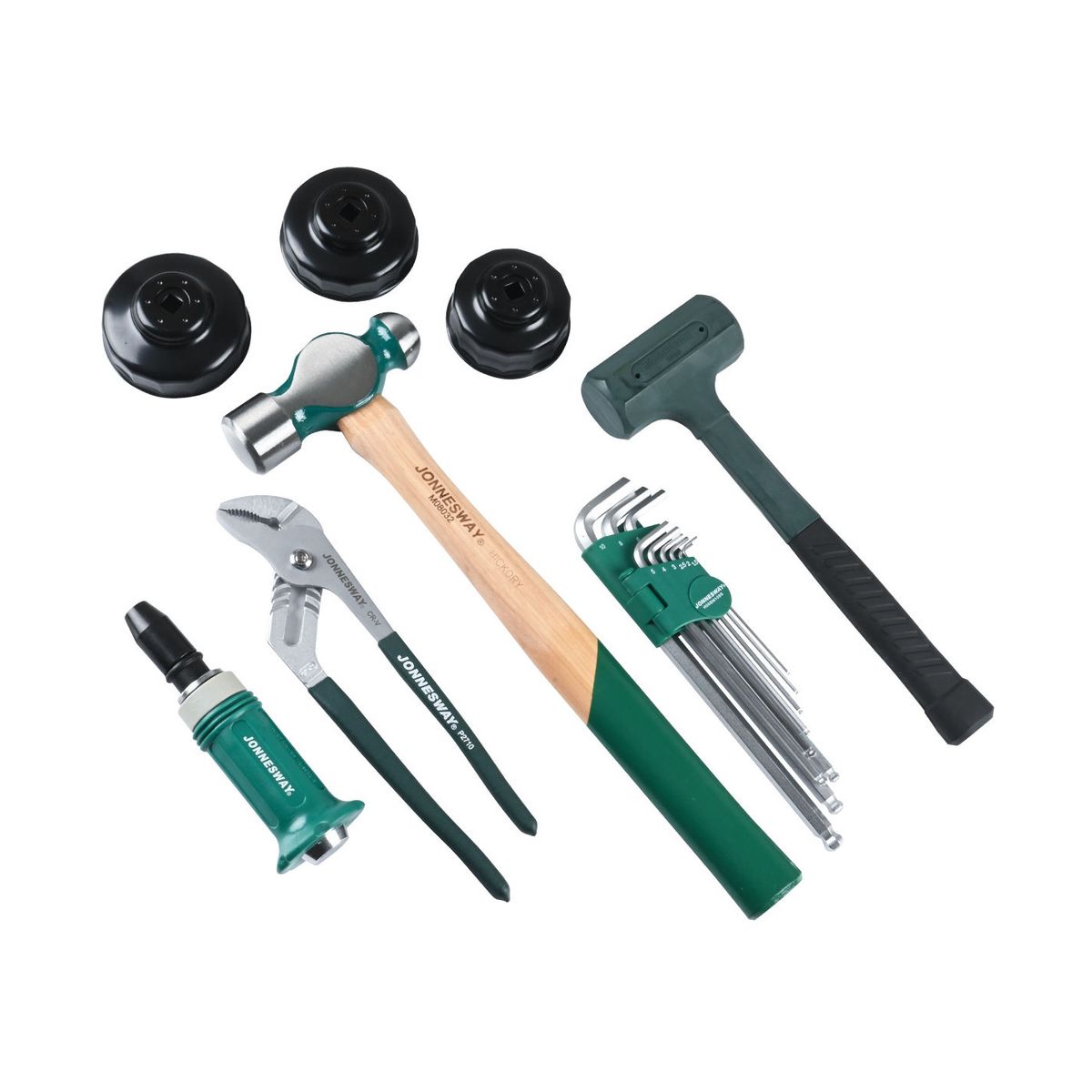 JONNESWAY - BANDEJA HERRAMIENTAS H08034SV MARTILLOS LLAVES S
