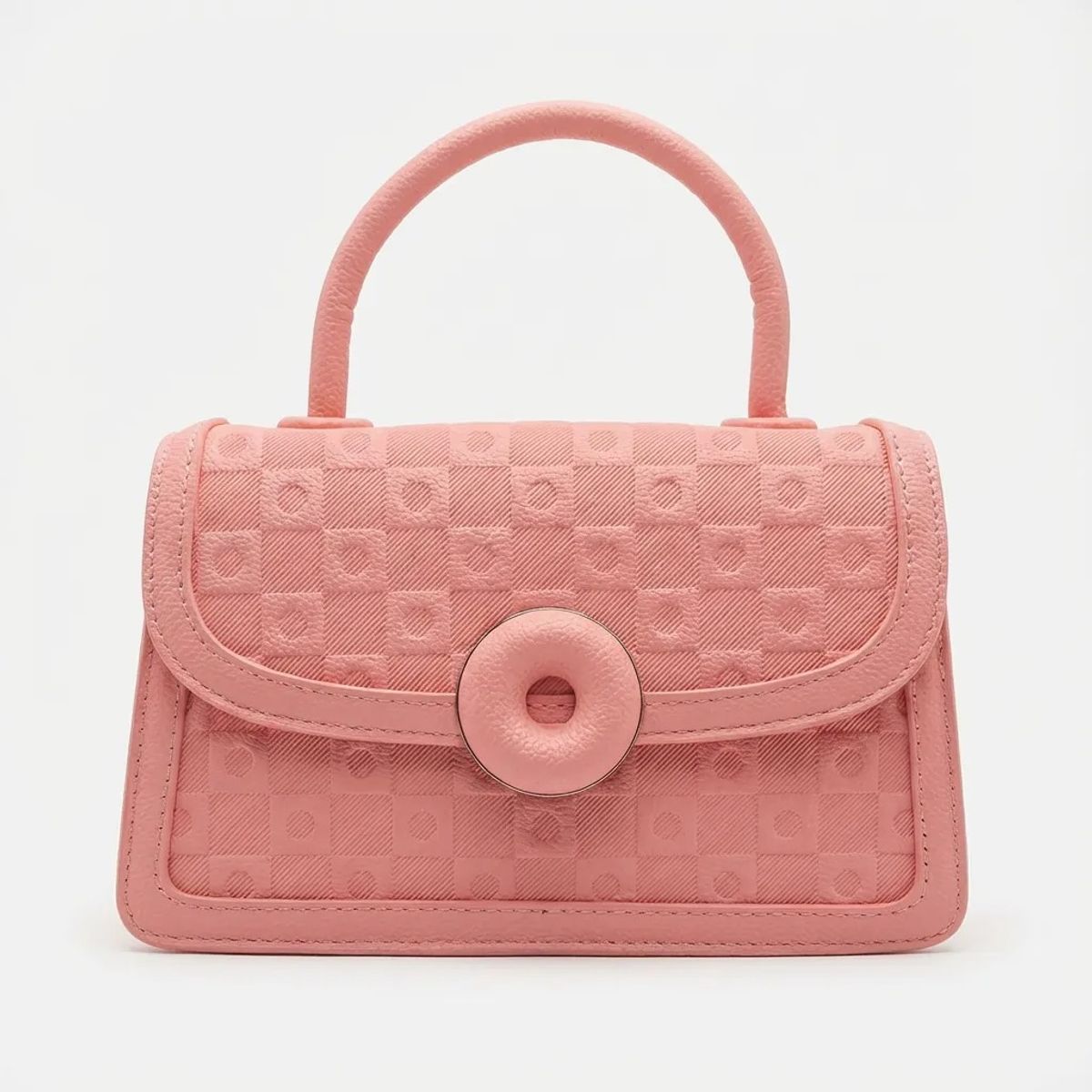 BOVINITA - Cartera Mujer Bandolera Rosa Elegante Handbag Bolso