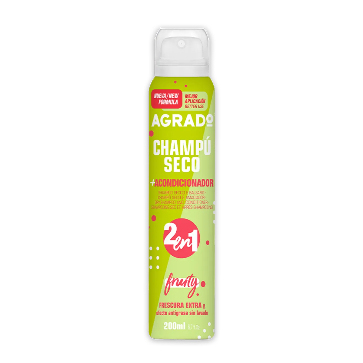 AGRADO - Champú Agrado Seco Spray Frutal