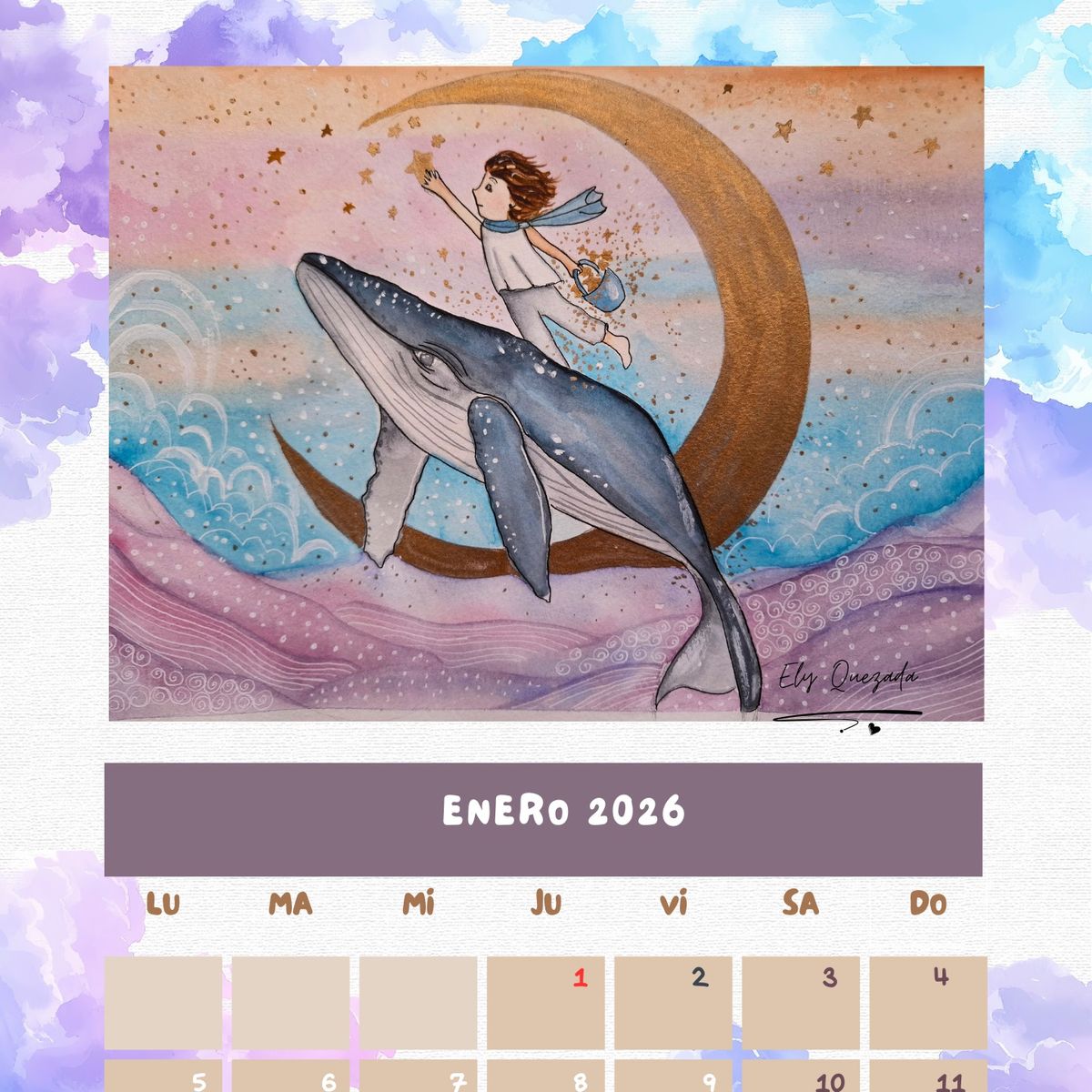 GENERICO - Calendario ilustrado 2026