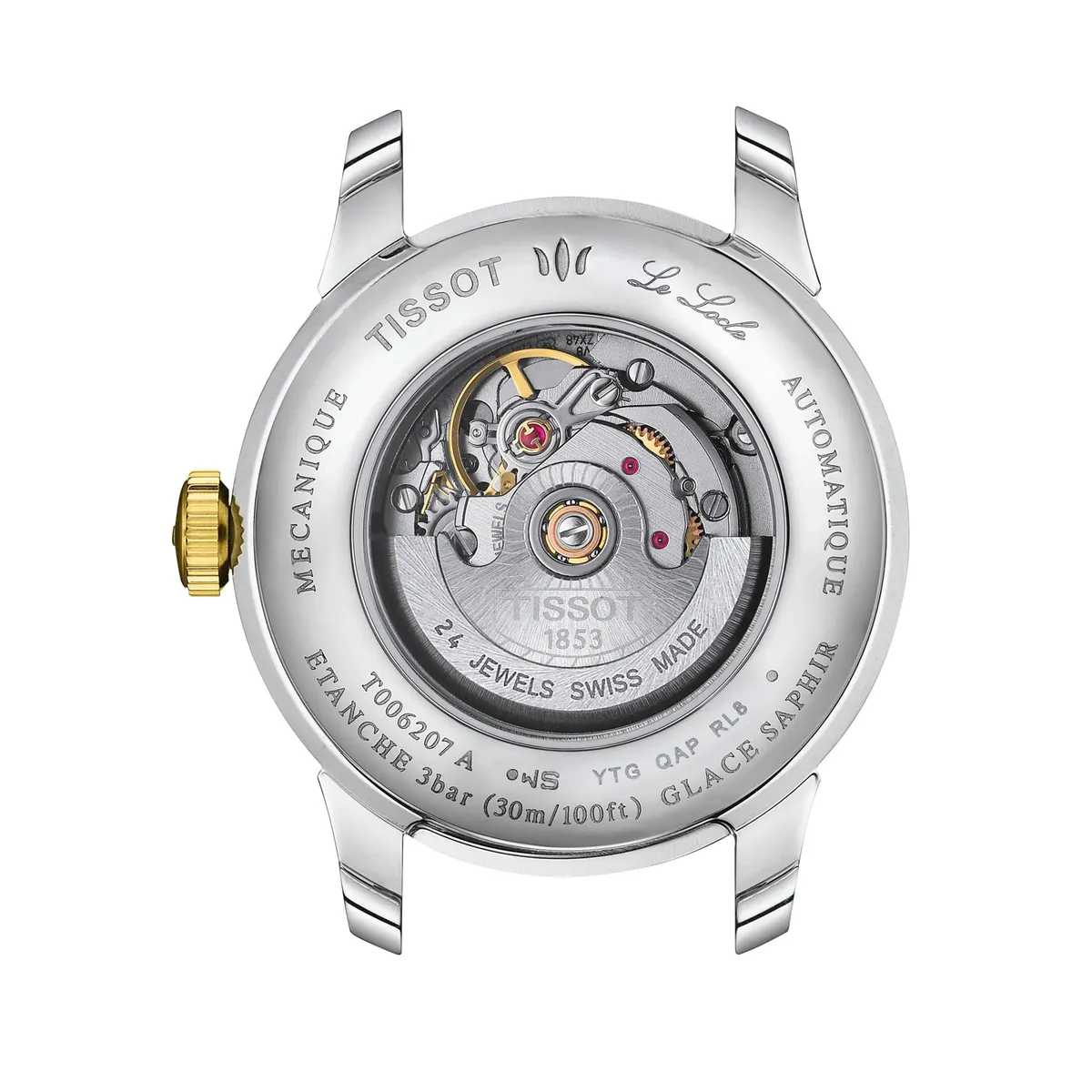 TISSOT - Reloj Tissot Le Locle Bicolor Dorado