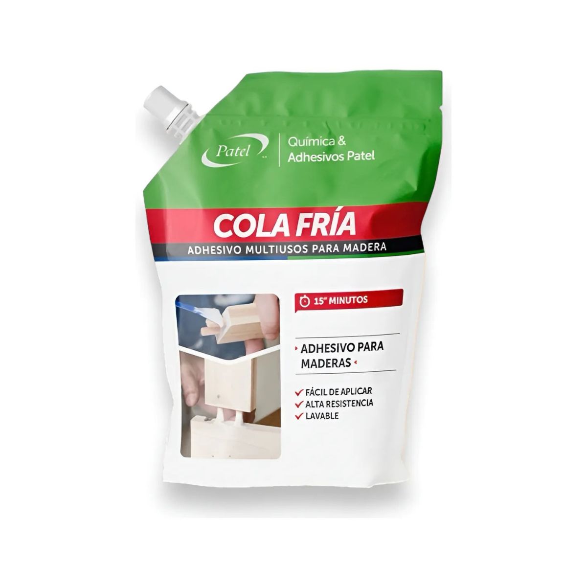PATELWELL - Cola Fria Bolsa Con Dosificador 1 Kg Patel