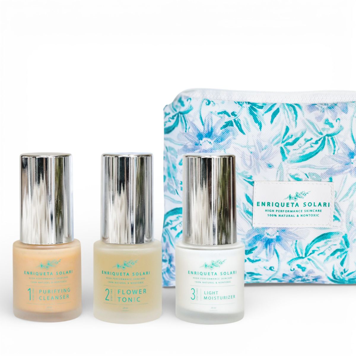 ENRIQUETA SOLARI - Travel set versión Light- limpia tonifica e Hidrata