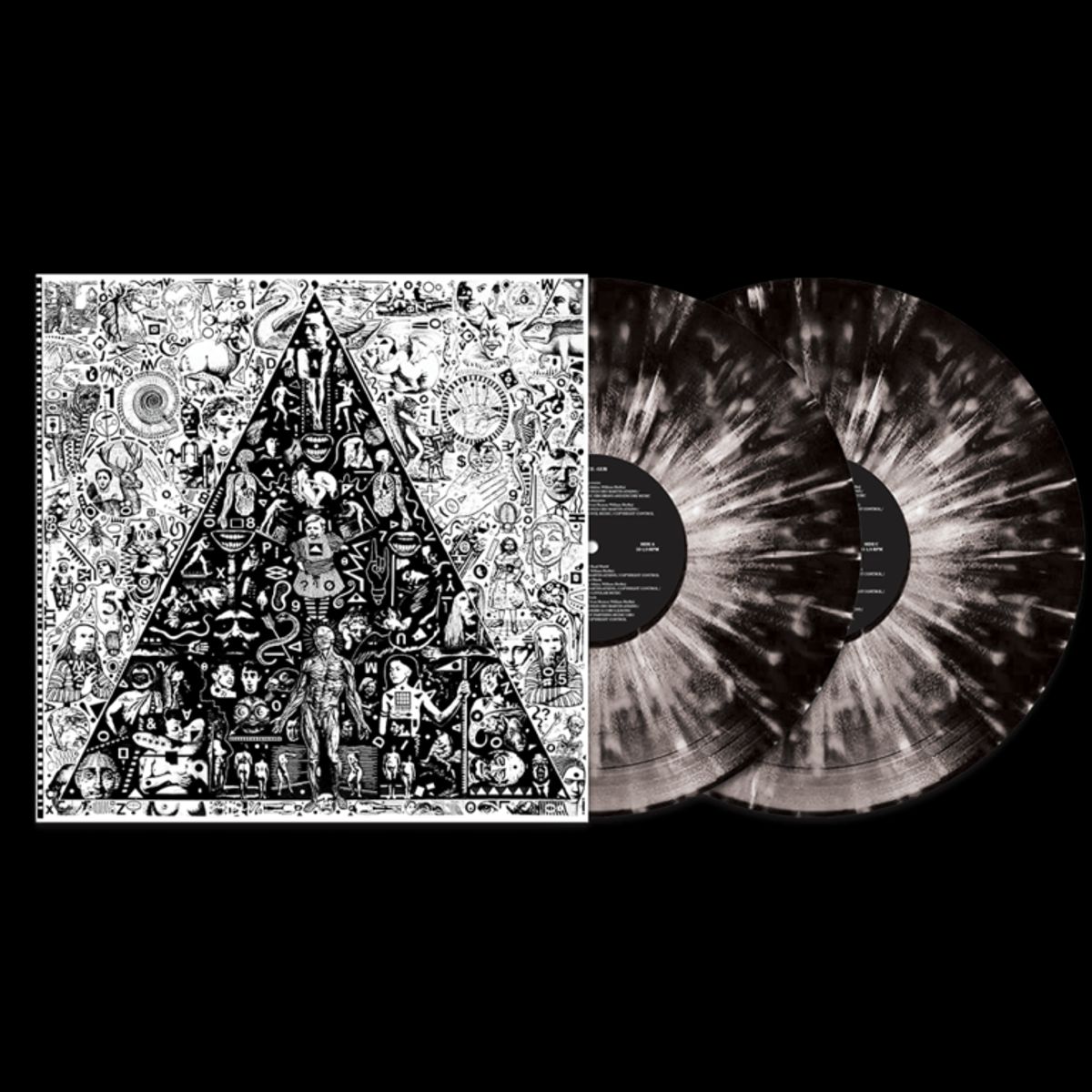 GENERICO - Pigface - Gub - Vinilo Doble BlackWhite Splatter