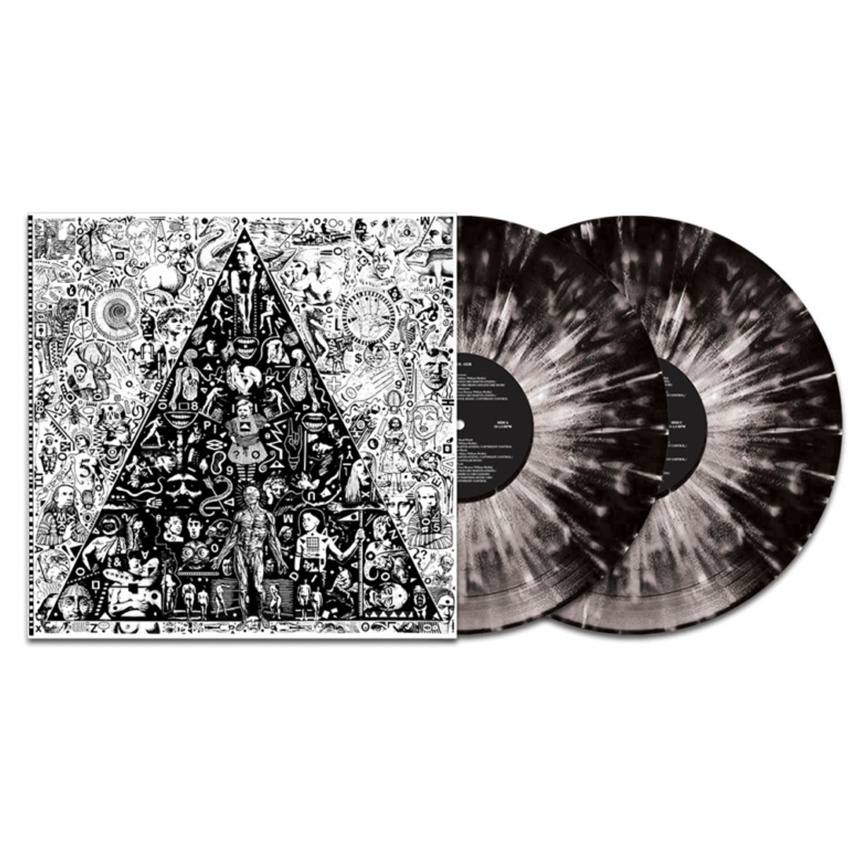 GENERICO - Pigface - Gub - Vinilo Doble BlackWhite Splatter