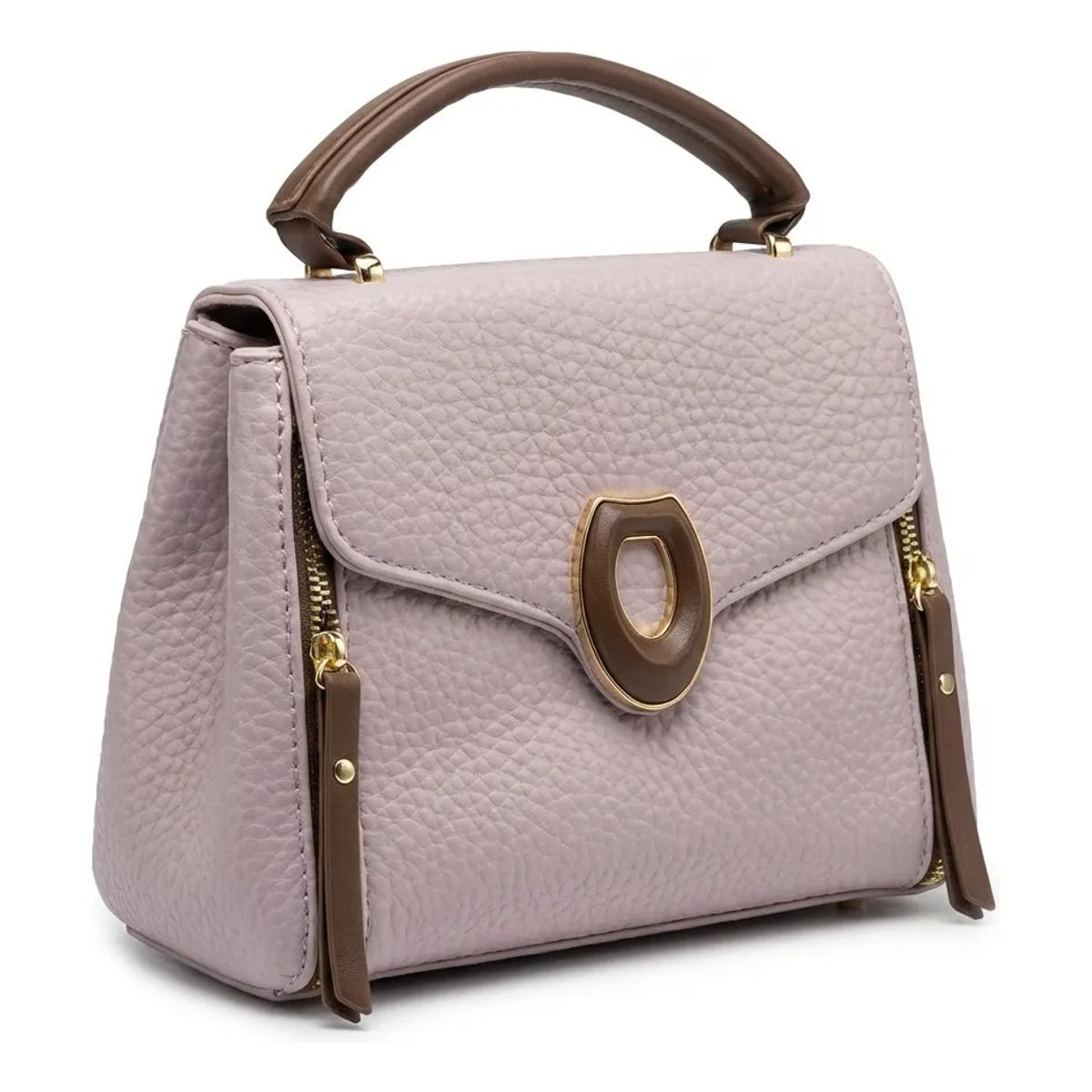 BOVINITA - Cartera Mujer Bandolera Rosa Palo Handbag Elegante Casual