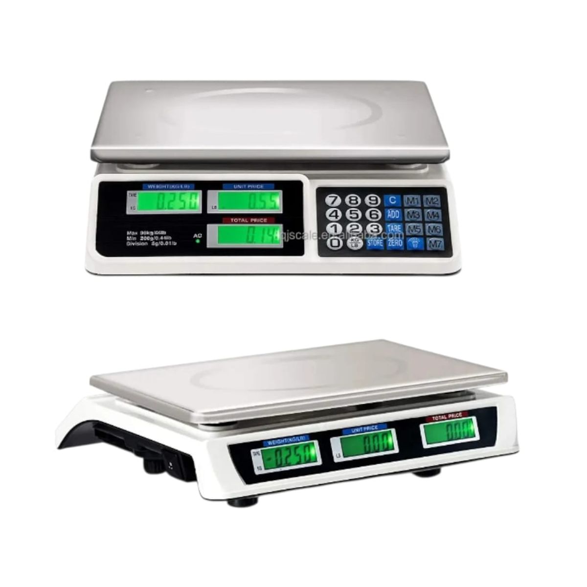 RAF - Báscula Comercial Digital Balanza Raf40kg Precisión Unico