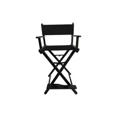 GENERICO - Silla De Maquillaje O Set Fotográfico Negra Ergohuman Elite Negro