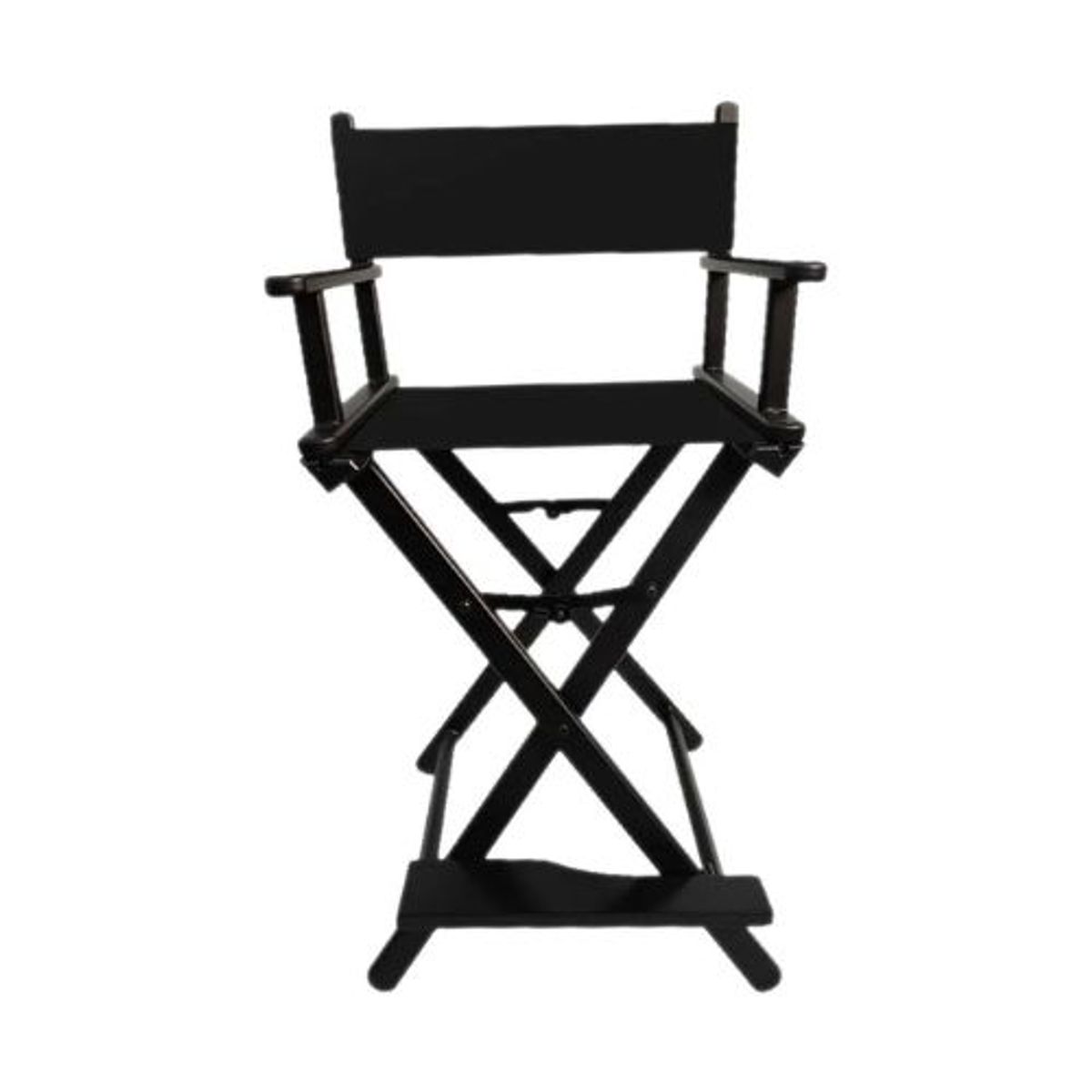 GENERICO - Silla De Maquillaje O Set Fotográfico Negra Ergohuman Elite Negro