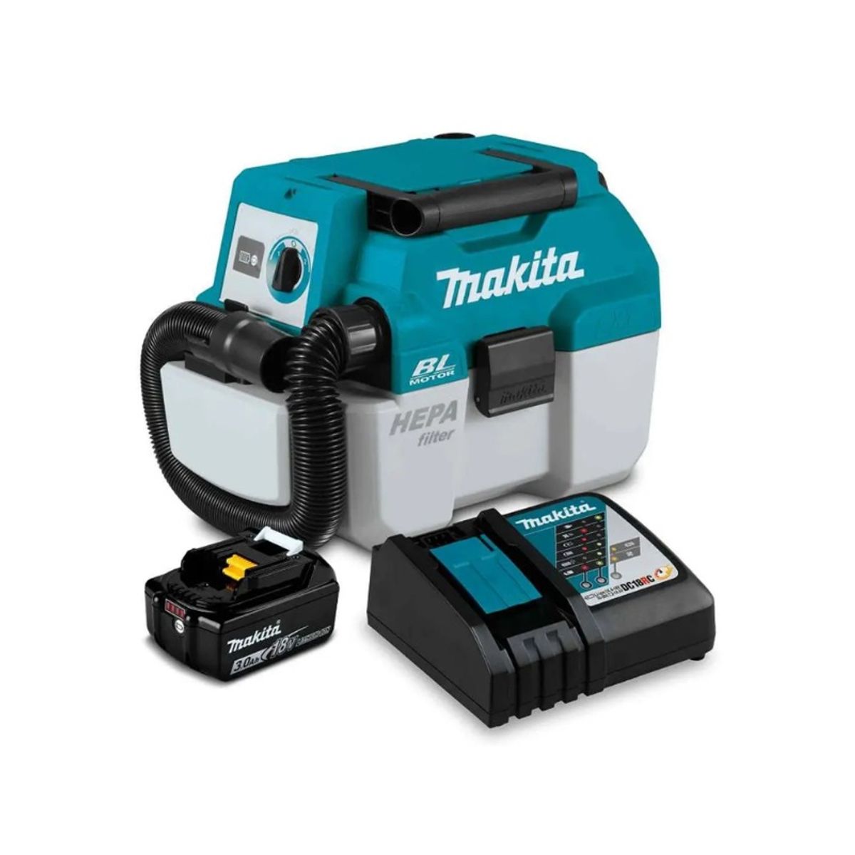 MAKITA - Aspiradora Soplador Hepa Brushless 18v Makita Dvc750lrf