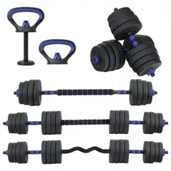 HYPERHIKE - Set Mancuernas Barras Pesas Rusas Unibles 30 Kg