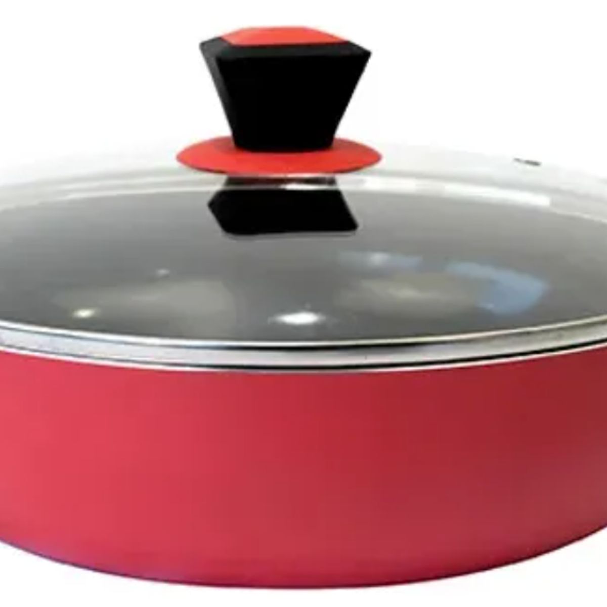 DORAL - Olla Arrocera lombardi 3,3 Lts  Marca Doral 26 Cms Color rojo