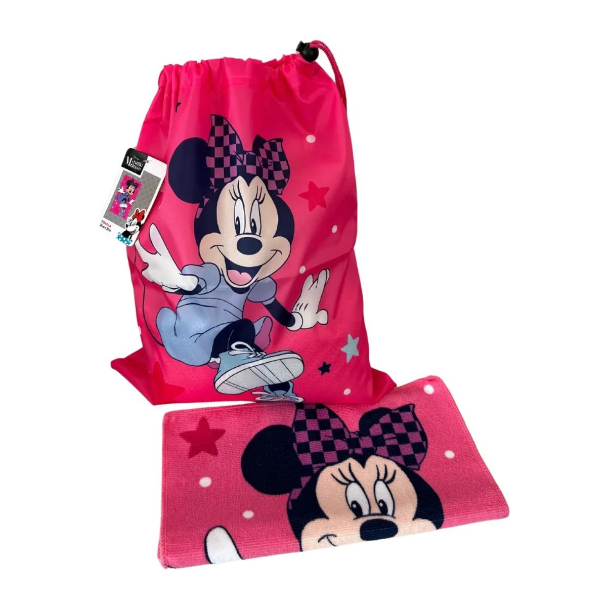 Bolsa De Genero Para Niños Párvulo 36x35 Cm + Toalla De Mano Fucsia, marca GENERICO - Foto Principal