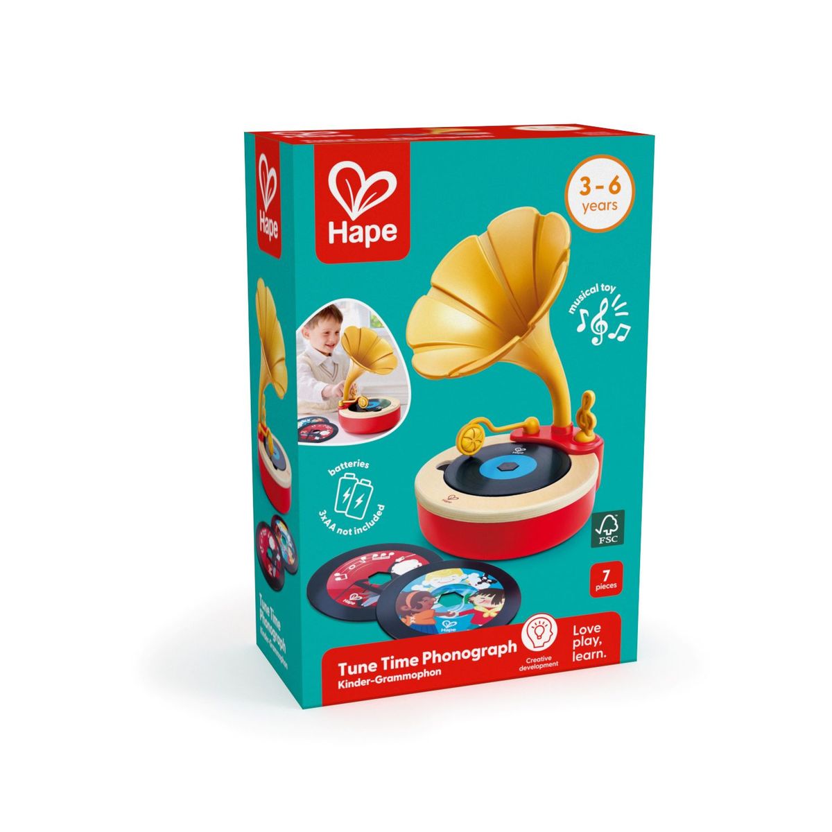 HAPE - Fonografo Tune time