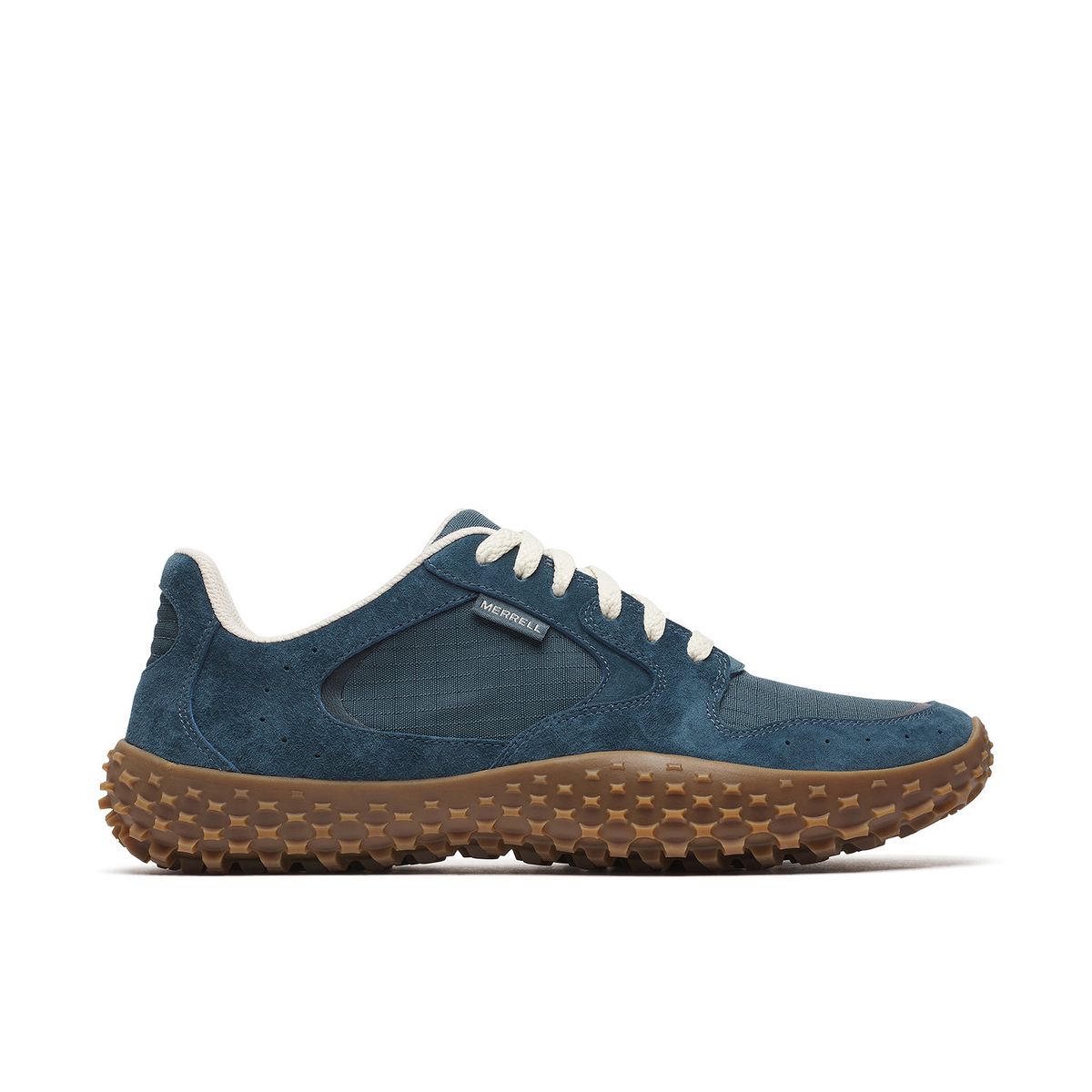MERRELL - Zapatilla Cuero Hombre Wrapt Sneaker Azul Oscuro MERRELL