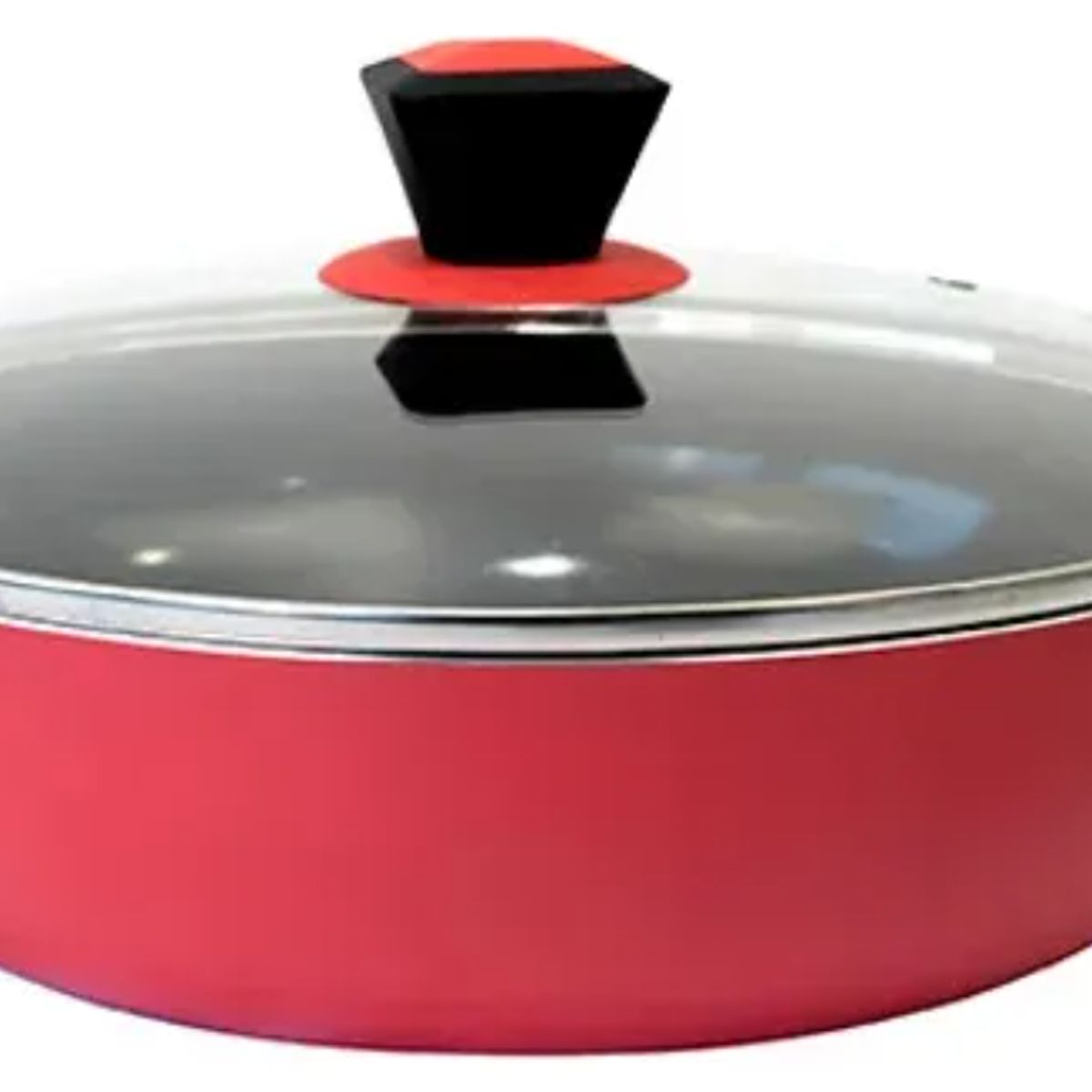 DORAL - Olla Arrocera lombardi 2,5 Lts  Marca Doral 24 Cms Color rojo