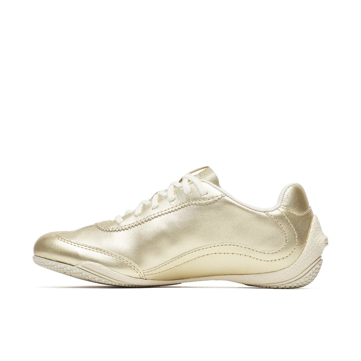 MERRELL - Zapatilla Cuero Mujer Relay Fly Vent Metallic Se Dorado MERRELL