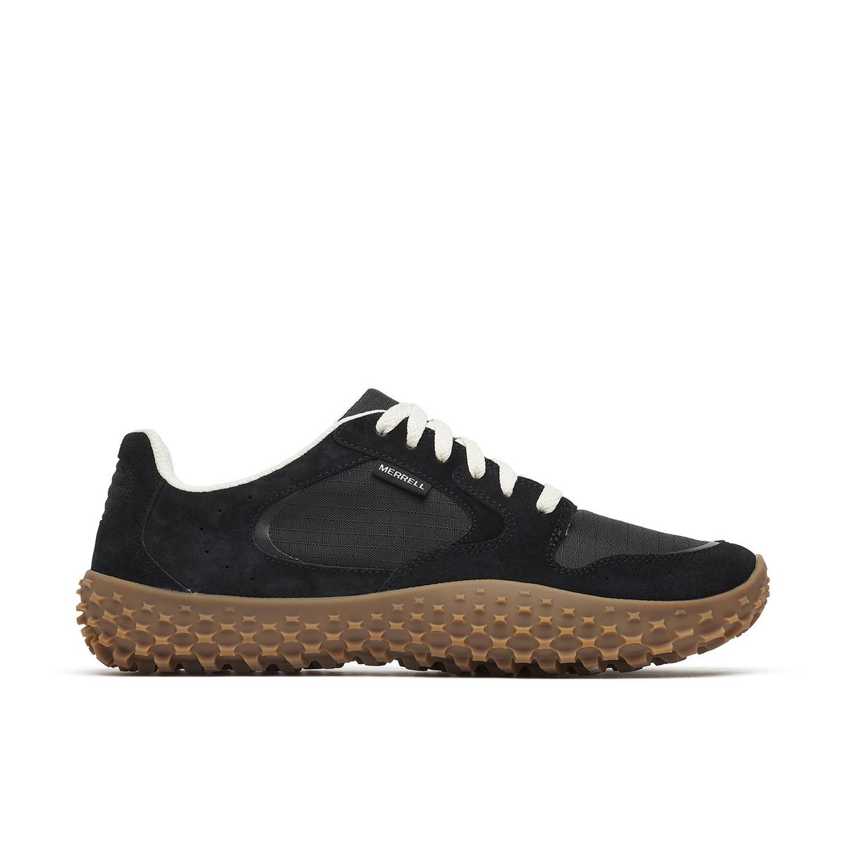 MERRELL - Zapatilla Cuero Hombre Wrapt Sneaker Negro MERRELL
