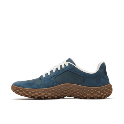 Imagen 2 del producto Zapatilla Cuero Hombre Wrapt Sneaker Azul Oscuro