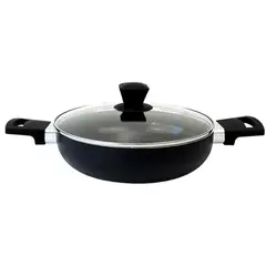 DORAL - Olla Arrocera lombardi 2,7 Lts Marca 24 Cms Color Negro