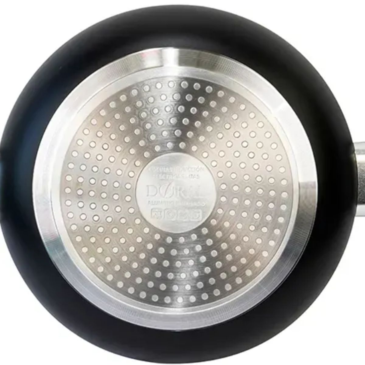 DORAL - Olla Arrocera lombardi 2,5 Lts  Marca Doral 24 Cms Color Negro