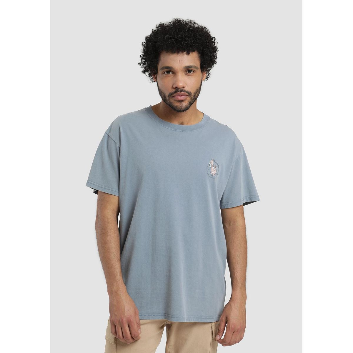 KAYA UNITE - Polera Hombre Nature Denim