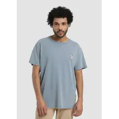 KAYA UNITE - Polera Hombre Nature Denim