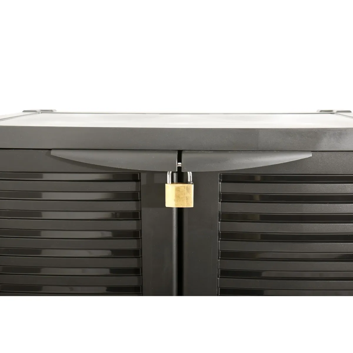 RAM - Armario Closet Plástico Mediano Multiuso Negro 68x39x92cm