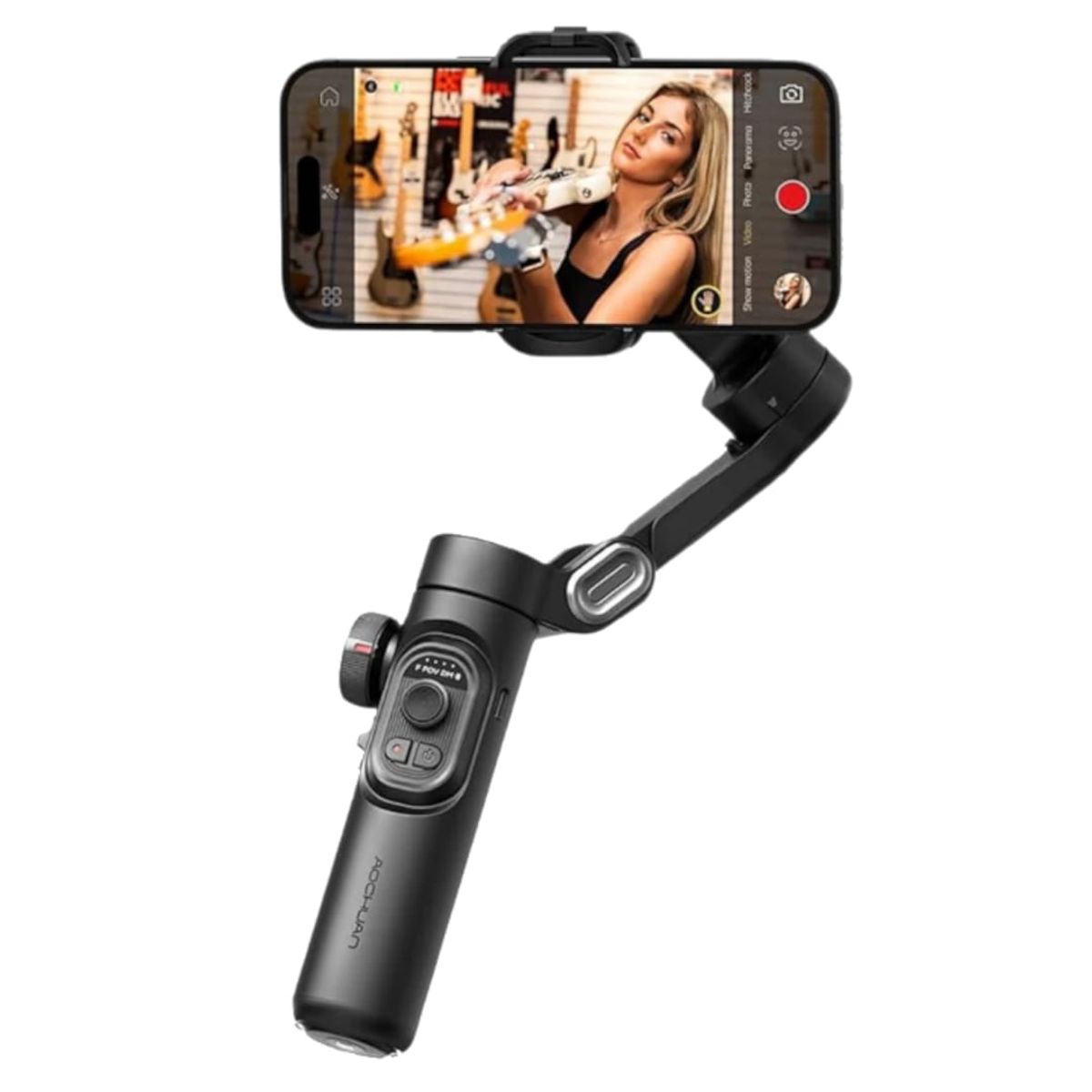 GENERICO - Estabilizador Gimbal Celular Aochuan Smart XE 3 Ejes con Luz Integrada