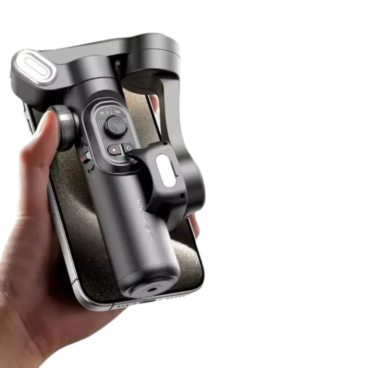 GENERICO - Estabilizador Gimbal Celular Aochuan Smart XE 3 Ejes con Luz Integrada