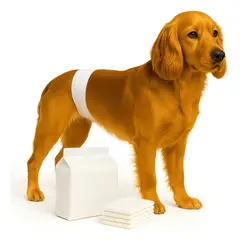 GENERICO - 60 Pañales Para Perros Pañales Para Perro Pañales Gato M