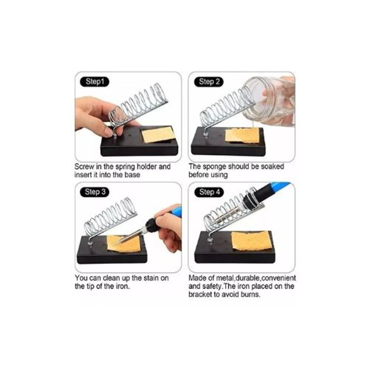 GENERICO - Set De Herramientas Soldar Cautin Soldador Estaño