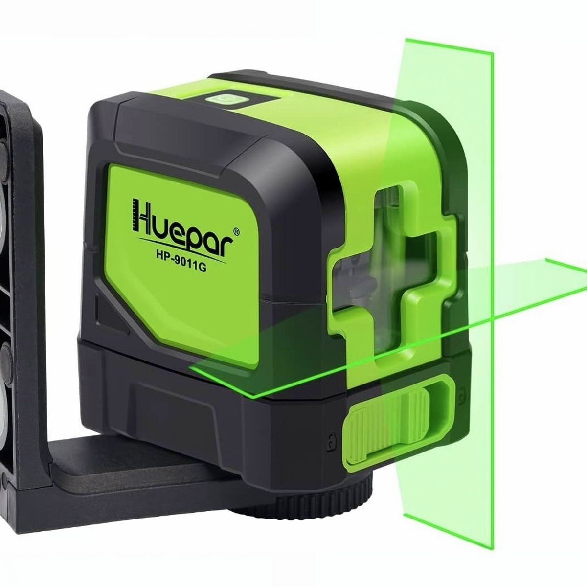 GENERICO - Nivel laser Huepar, 2 Líneas verdes en cruz, Autonivelante. 25 metros. Huepar 9011g