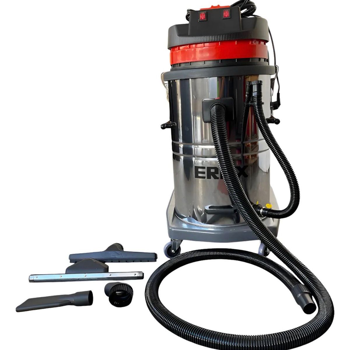 ERUX - Aspiradora Industrial Agua Y Polvo 3600wts / 2 Motores