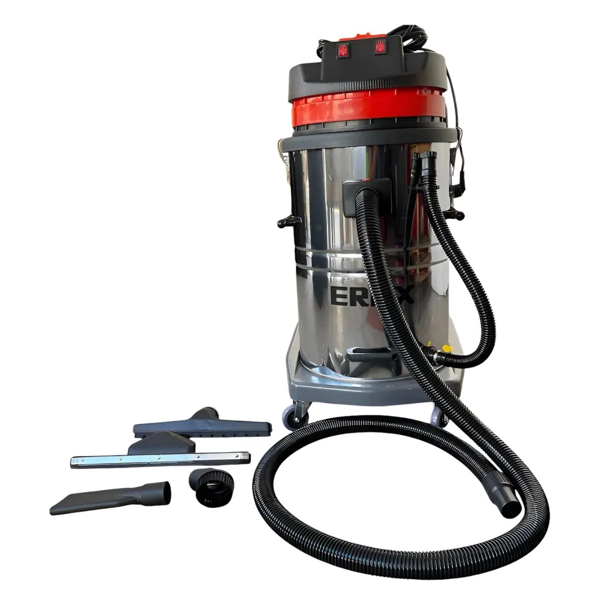 ERUX - Aspiradora Industrial Agua Y Polvo 3600wts / 2 Motores