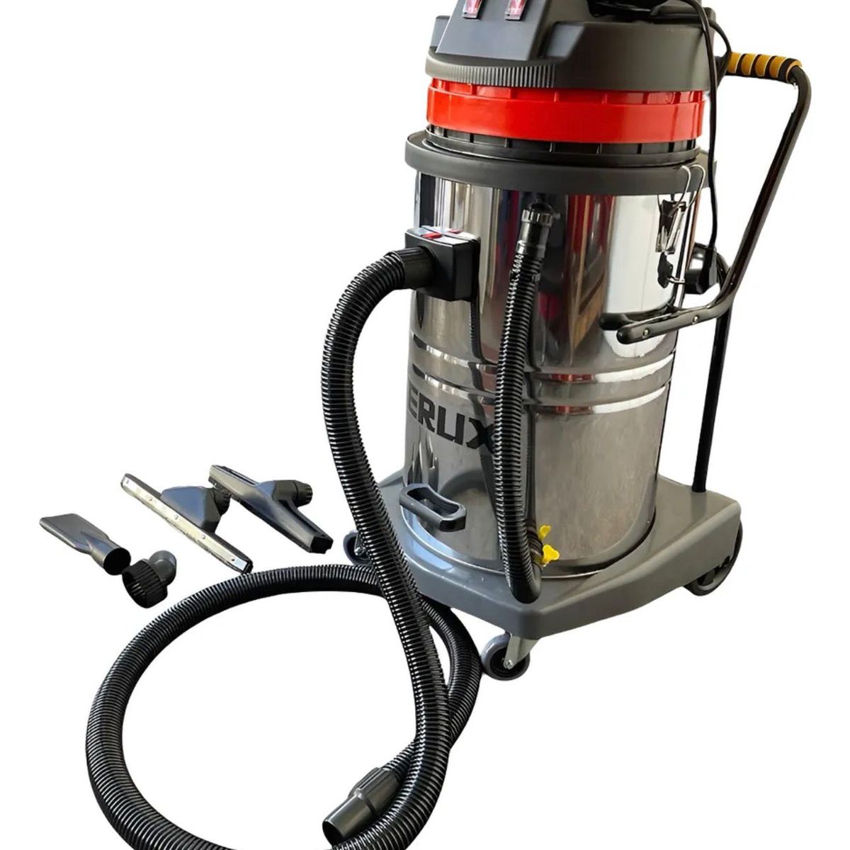 ERUX - Aspiradora Industrial Agua Y Polvo 3600wts / 2 Motores